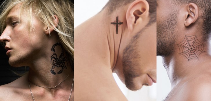 32 Melhores tatuagens no pescoço para homem